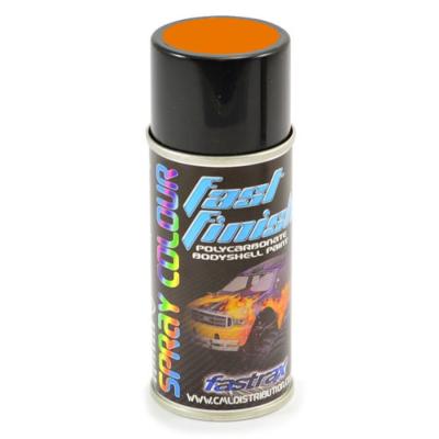 UK-FAST FINISH HONDA ORANGE POWER SPRAY PAINT 150ML FASTRAX
