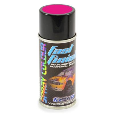 UK-FAST FINISH FLUO MAGENTA SPRAY PAINT 150ML FASTRAX