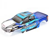 UK-Carnage 2 Blue Printed Bodyshell FTX