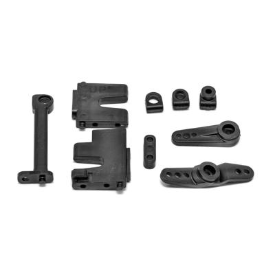 UK-Hyper Mini ST / Hyper TT Servo Mount & Servo Horn Set HOBAO RACING