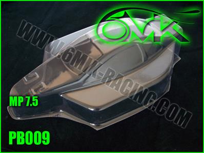 UK-Body lexan for Kyosho MP7.5 (unpainted) 6-MIK