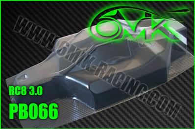 UK-Body lexan for Associated RC8 3.0 (unpainted) 6-MIK