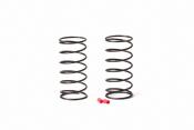UK-1/10 Front Shock Spring-Red PR RACING