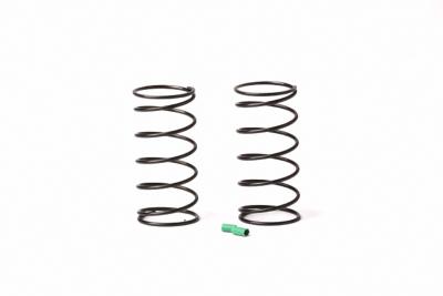 UK-1/10 Front Shock Spring-GreenPR RACING