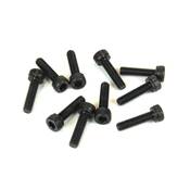 UK-M3x12mm Cap Head Screws (black, 10pcs) TEKNO-RC