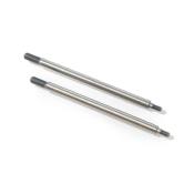 UK-Shock Shafts (D length, 70.5mm, steel, 2pcs) TEKNO RC