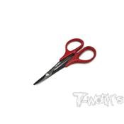 UK-Black Titanium Nitride Lexan Curved Scissor T-WORK'S