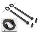UK-Front Body Mount Set +2mm Height X-RAY