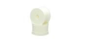 UK-Rear Wheel 1:10 Lazer-RB7 (2) 2.2' White KYOSHO