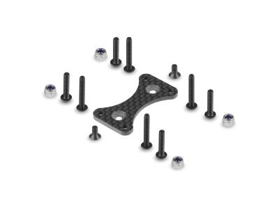 UK-Carbon Dual Side Fan Extension for Alu Dual Motor Fan Mount HUDY