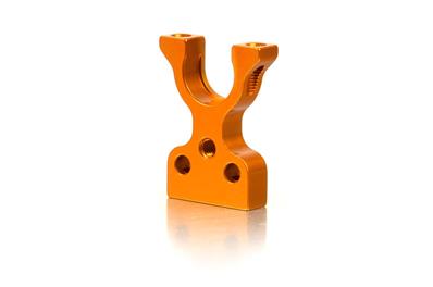 UK-T4 Alu Layshaft Bulkhead Closed L/R - Orange X-RAY