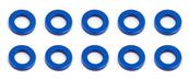 UK-Ballstud Washers, 5.5x3.0x1.0 mm, blue aluminum TEAM-ASSOCIATED