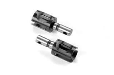 UK-Rear diff. outdrive adapter V2 Hudy spring steel (2) X-RAY