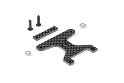 UK-Graphite Front Upper Deck 2.2mm X-RAY