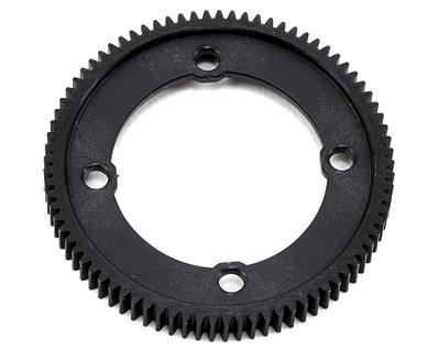 UK-Composite Center Diff Spur Gear 81T / 48 X-RAY