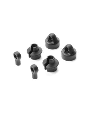 UK-Composite Shock Parts for 2 Shocks - Big Bore X-RAY