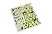 UK-Sticker For Body - Neon Yellow X-RAY