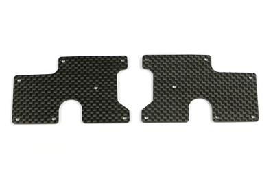 UK-Wishbone insert carbon RR Upper SRX8 (2) SERPENT RACING