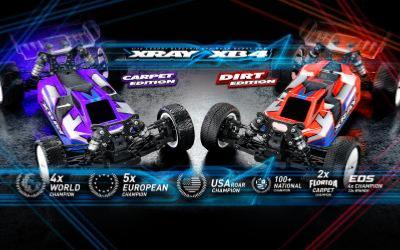 Spare parts and options 1/10th TT X-Ray XB4 2024