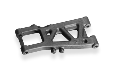 UK-Composite Rear Suspension Arm Long Right - Graphite X-RAY