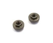 UK-Battery Post Adjust Nut GUNMETAL (2) KYOSHO