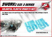 UK-Colorful Plastic Inserts Set (LB) (2 SET) SWORKZ