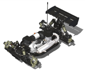 UK-D8 World Spec Nitro (no body) HB RACING