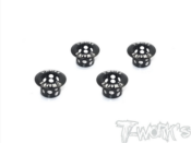 UK-Alum. Lightweight Body Height Adjuster 8mm Body Post ( Black ) 4pcs. T-WORK'S