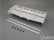 UK-1/8 Airflow Buggy Wing ( White /Yellow /Black ) T-WORK'S