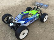 UK-A2 Tactic body (clear) for Serpent SRX8E electric buggy LEADFINGER RACING