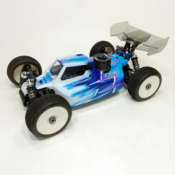 UK-Beretta Buggy Body (clear) for Mugen MBX8R and Sworkz Nitro and electric buggies LEADFINGER RACING