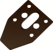 UK-Brass front bulkhead spacer 1mm MSB1 MUGEN