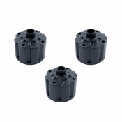 UK-Differential Case (f/c/r, composite, fits TKR5150/B, 3pcs) TEKNO-RC