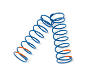 UK-Shock Spring Set (1.6 x 8.25T, 75mm, orange) MT48 2.0 TEKNO-RC