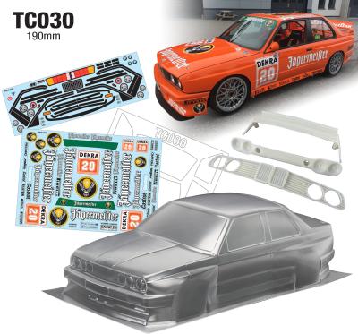 UK-1/10 BMW E30 JAGERMEFTER 190mm (unpainted) TEAM C