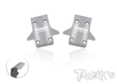 UK-Stainless Steel Front Chassis Skid Protector ( Kyosho MP11 ) 2pcs. T-WORK'S