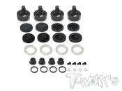 UK-Black Hard Coated 7075-T6 Alum Mult-adjust alternatives Shock Cap Shock Cap ( For Mugen MBX8R/MBX8R-T ) T-WORKS