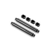 UK-Heat Resistant Alu Diff Pin & Inserts - 2G Config. F/R (2+4) X-RAY
