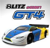 UK-1/8 GT4 Body with Wing (1,0mm) BLITZ