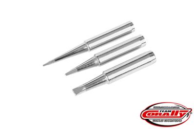 UK-SOLDERING TIPS SET 3 PCS CORALLY