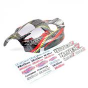 UK-HYPER 7 TQ SPORT NEW PRINTED BODY (GREY/BLACK) HOBAO RACING