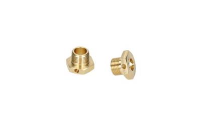 UK-Brass Wheel Hex Hub 2pcs (Narrow) HB RACING