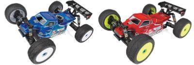 Spare parts and options 1/8th Truggy Associated RC8T4 Brush & Nitro