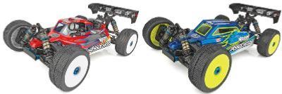 Spare parts and options 1/8th TT Associated RC8B4/B4.1 Brush & Nitro