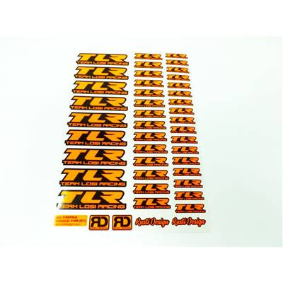 UK-TLR Stickers by Wartelle-Shop (choice of colors) WS-LINE