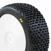 UK-H-BLOCK v2 BUGGY S2 PRE-MOUNTED WHITE (2pcs.) (choice of compound) PROCIRCUIT