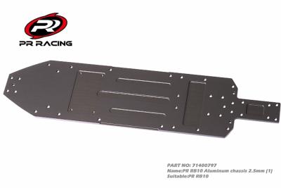 UK-RB10 Aluminum chassis 2.5mm (1) PR RACING