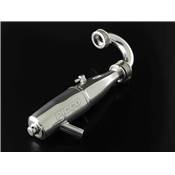 UK-Exhaust System Polished EFRA 2166 Off Road PICCO