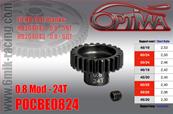 UK-STEEL MOTOR GEAR MODULE 0.8 OPTIMA
