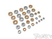 UK-Precision Ball Bearing Set ( For SWORKZ S35-4 ) 30pcs. T-WORK'S